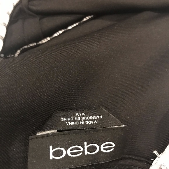 BEBE Peplum Tank - Like New - Worn 2x - Picture 4 of 5